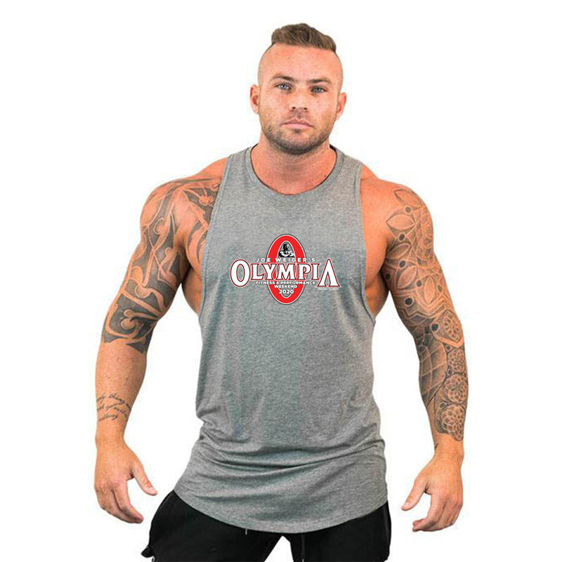 Popular All Match Sleeveless I Shaped Running Training Clothes