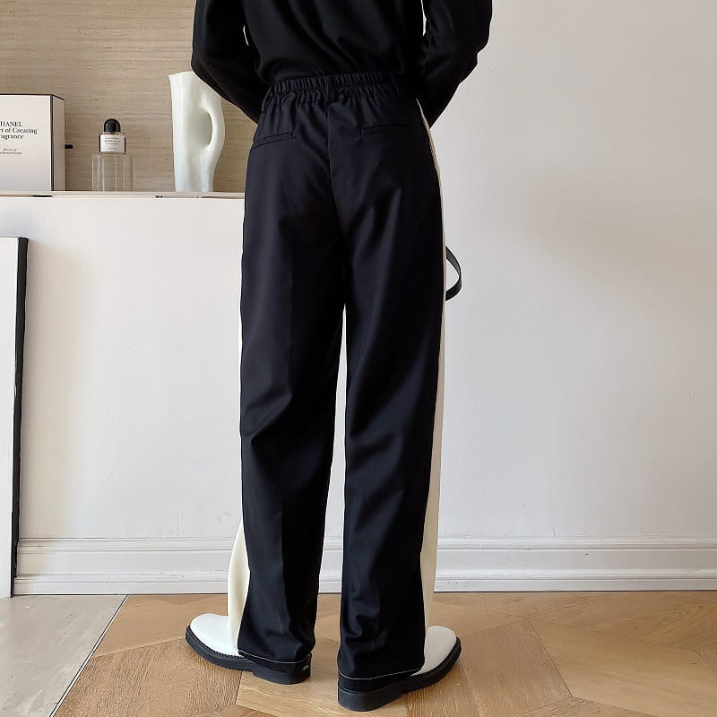 Men’s Stitching Casual Pants