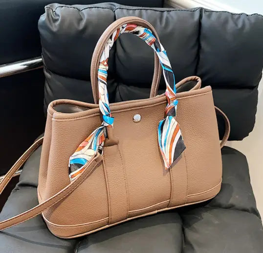 Scarf Bags New Fashion Women’s Bags Shoulder Crossbody Tote Bags Wild Garden Bags Handbags Shopping Bags
