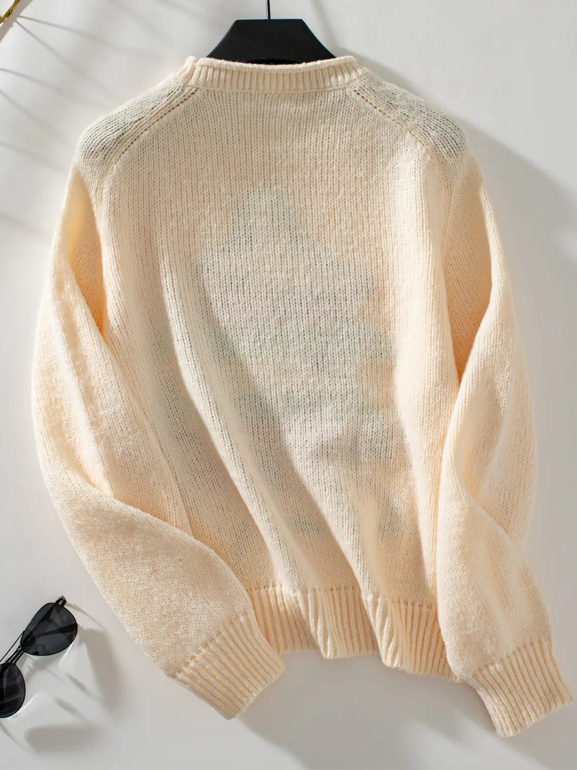 Christmas Tree Pullover Women’s Round Neck Loose Sweater