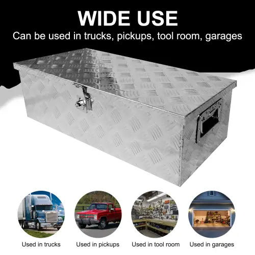 Tool Box Underbody Flatbox Truck Car Outdoor Trailer Pickup