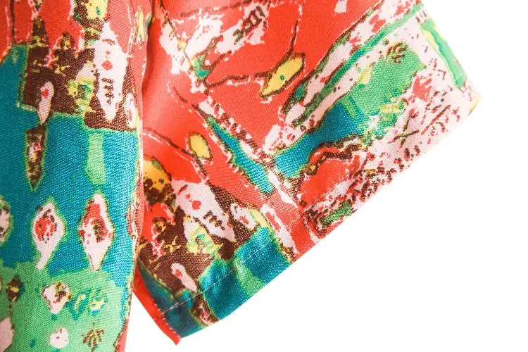Men Short Sleeved Beach Shirts