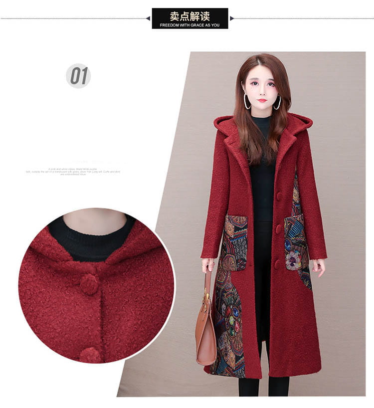 Interlock tweed jackets medium length for women