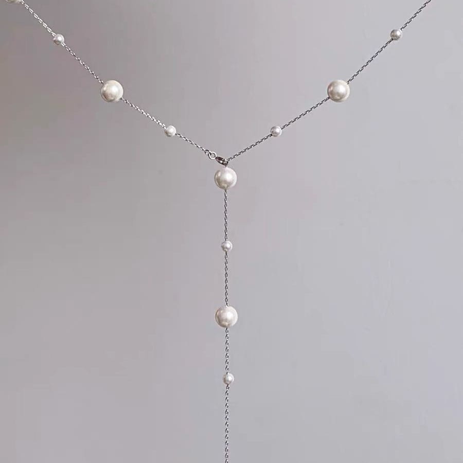 Trendy Pearl Necklace For Women Fashion Starry Pearl Choker Necklaces 2024 Fashion Jewelry Girl Gifts