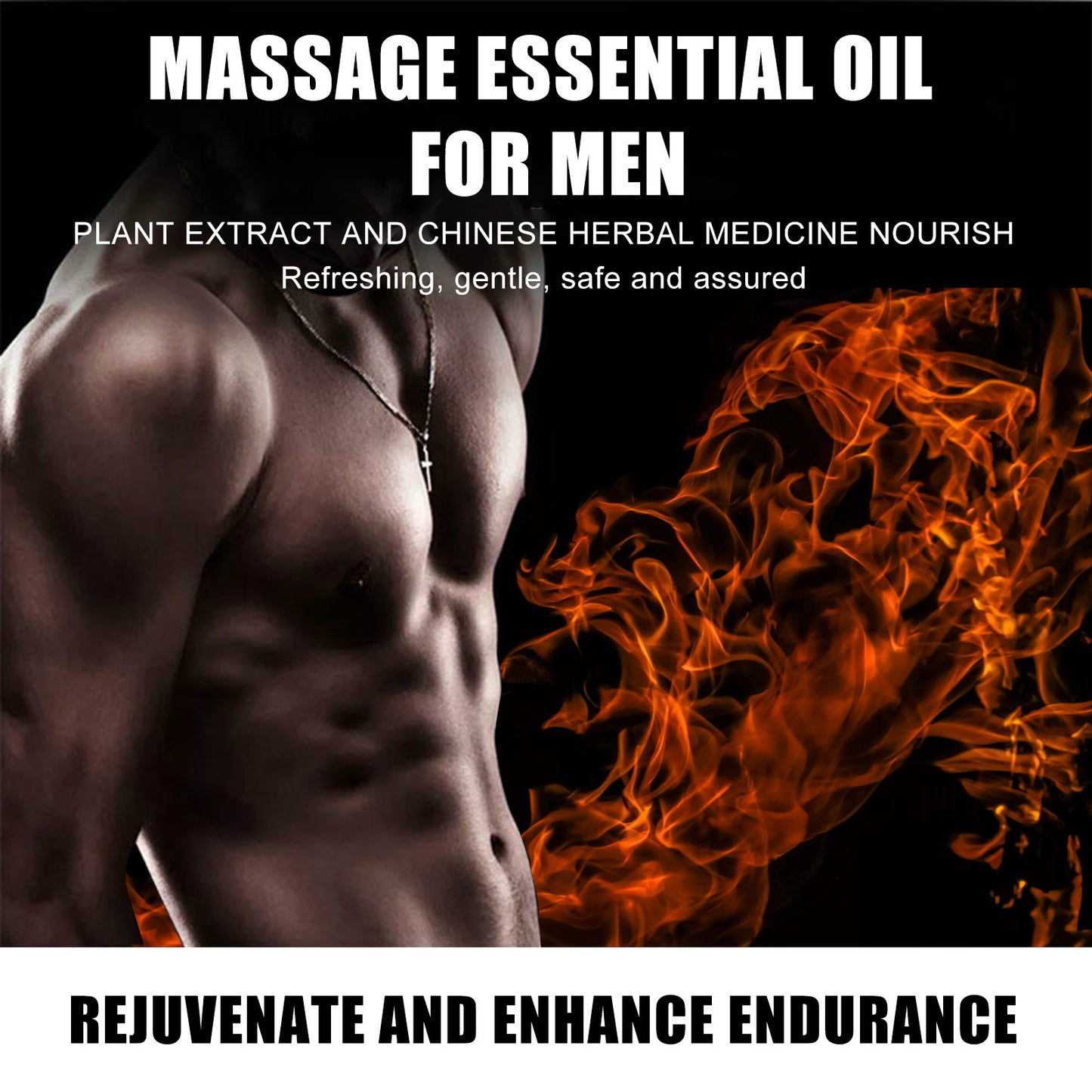 Men's Maintenance Massage Care Essential Oil