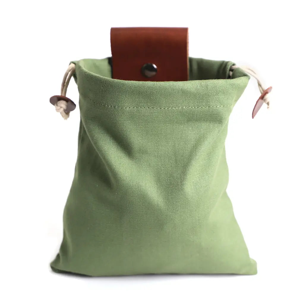 Leather Foraging Bag