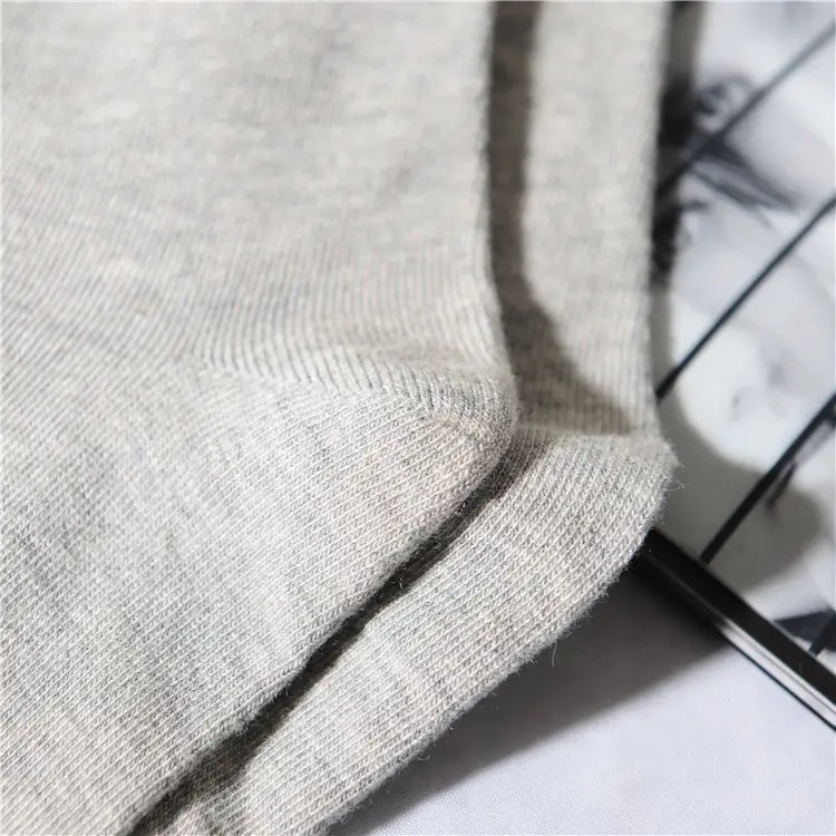 Men’s Socks Four Seasons Pure Cotton Embroidery