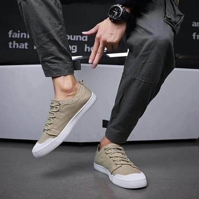 Korean men’s canvas shoes