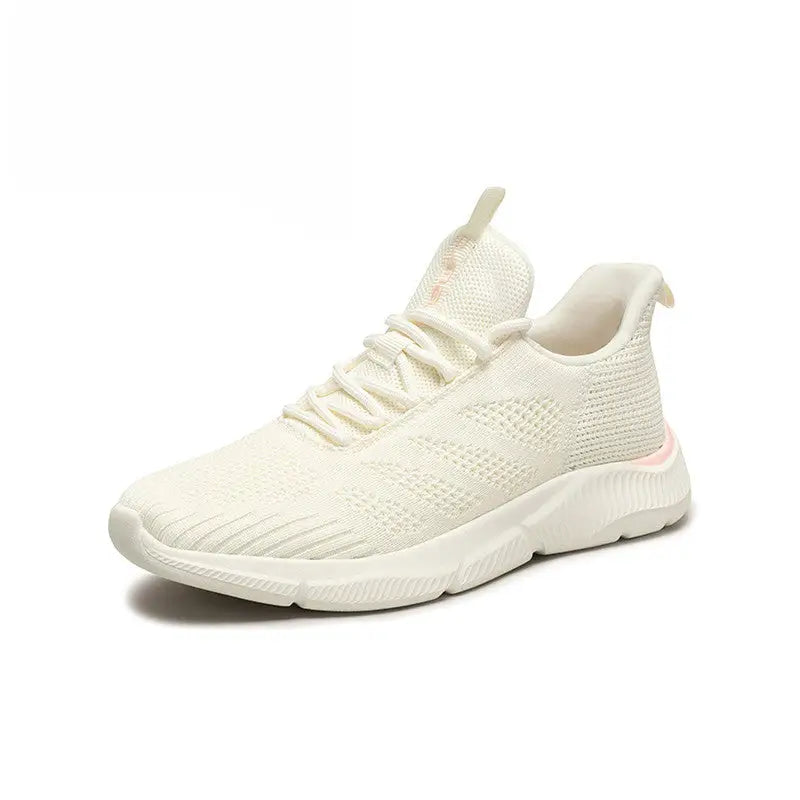 Camel Mesh Breathable Sneakers Net Shoes New Flying Woven Running Shoes Beyond Trends Hub