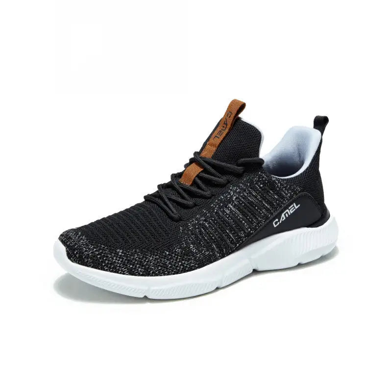 Camel Mesh Breathable Sneakers Net Shoes New Flying Woven Running Shoes Beyond Trends Hub