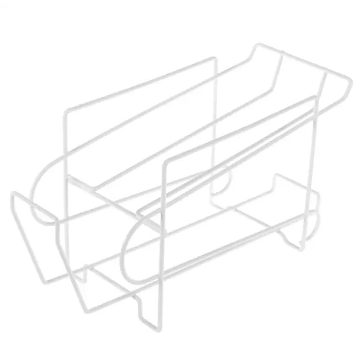 Cans Coke kitchen storage rack double-layer finishing shelf desktop storage rack - Picture color / 28×18×14cm