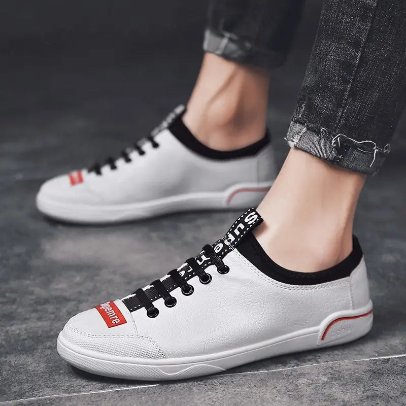Canvas casual flat shoes - G / 40