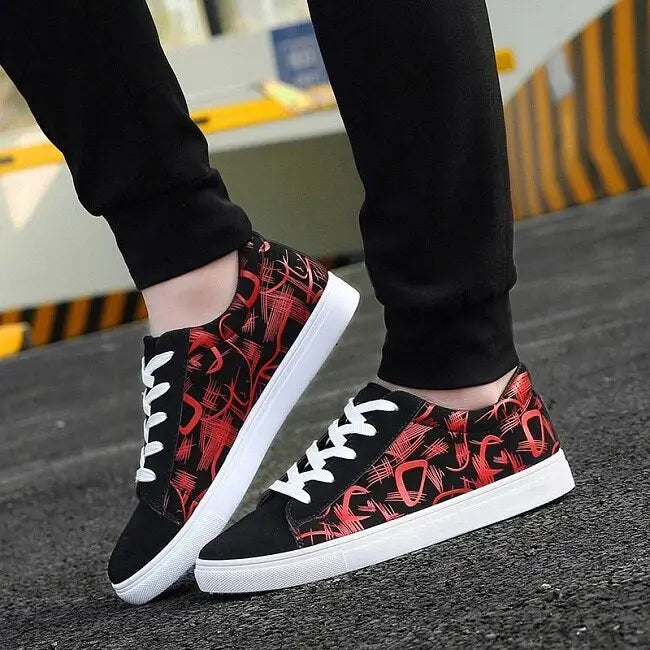 canvas shoes - Light red / Low help / 44