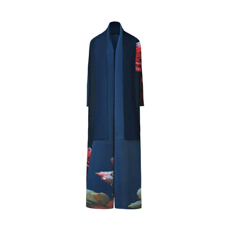 Cardigan Dubai Tourism Dress Women - Dark Green / Free Size