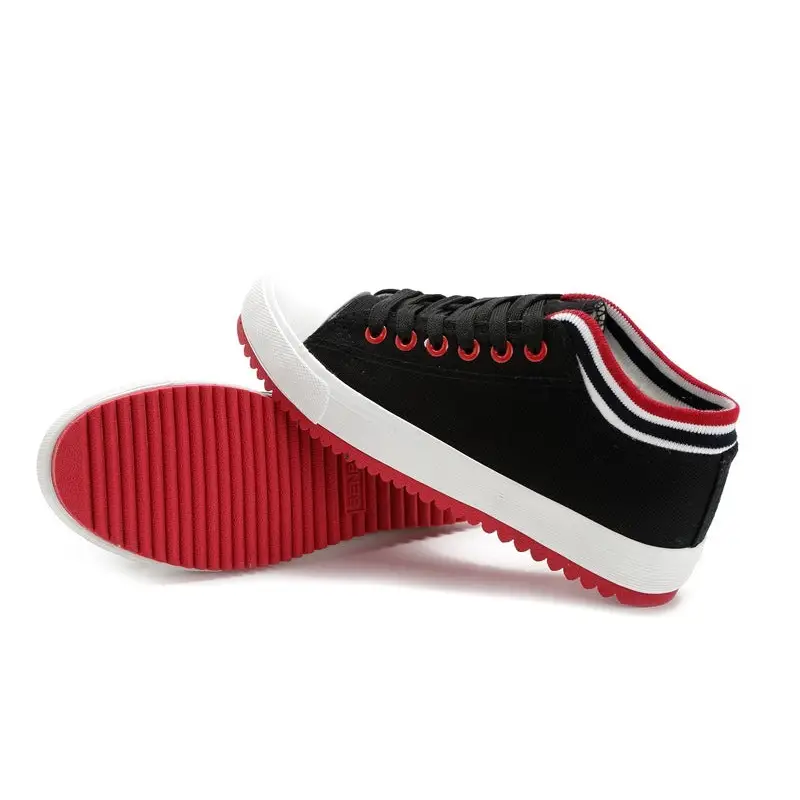 Casual canvas shoes - Black / 37