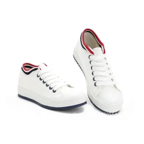 Casual canvas shoes - White / 37
