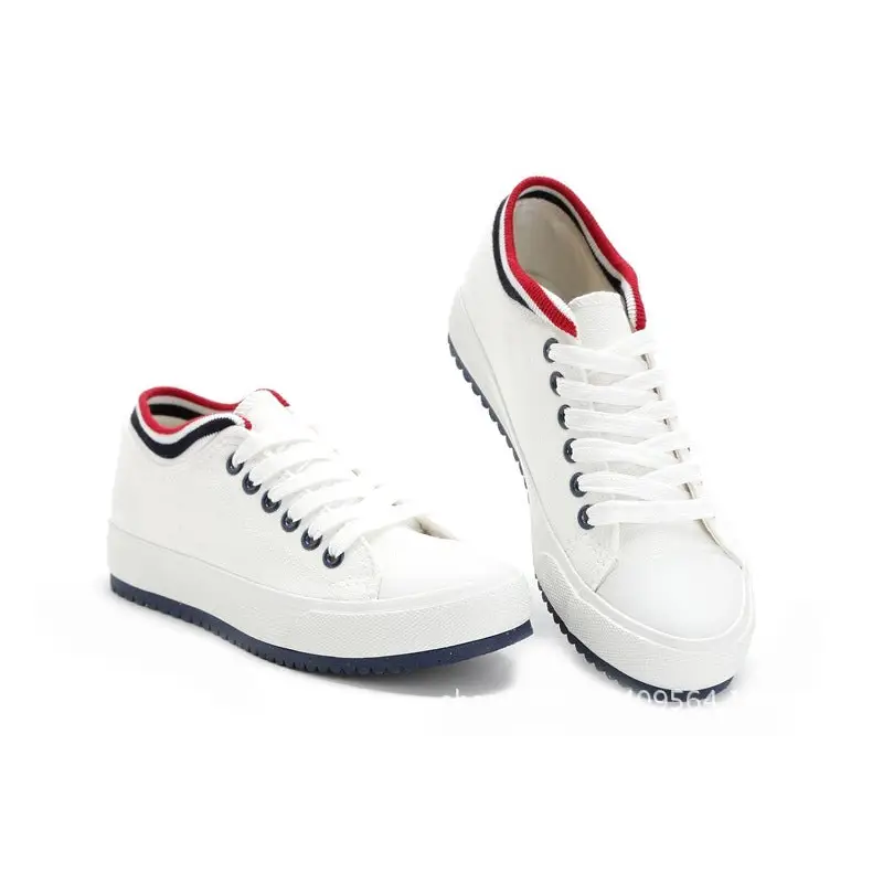Casual canvas shoes - White / 40