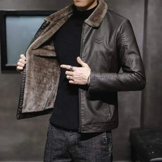 Casual jacket men’s leather