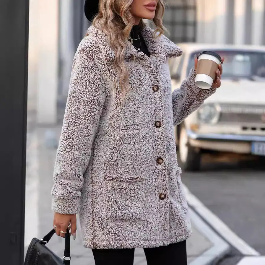 Casual Loose Cardigan Cotton-padded Jacket For Women Beyond Trends Hub