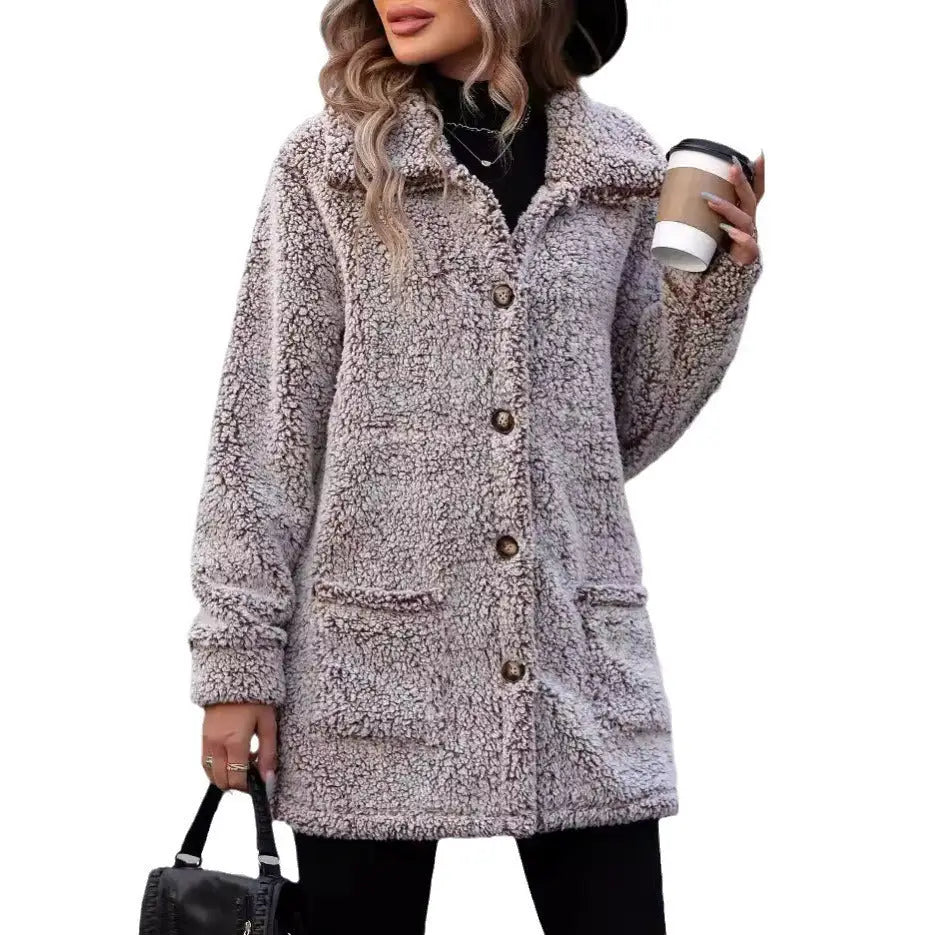 Casual Loose Cardigan Cotton-padded Jacket For Women Beyond Trends Hub