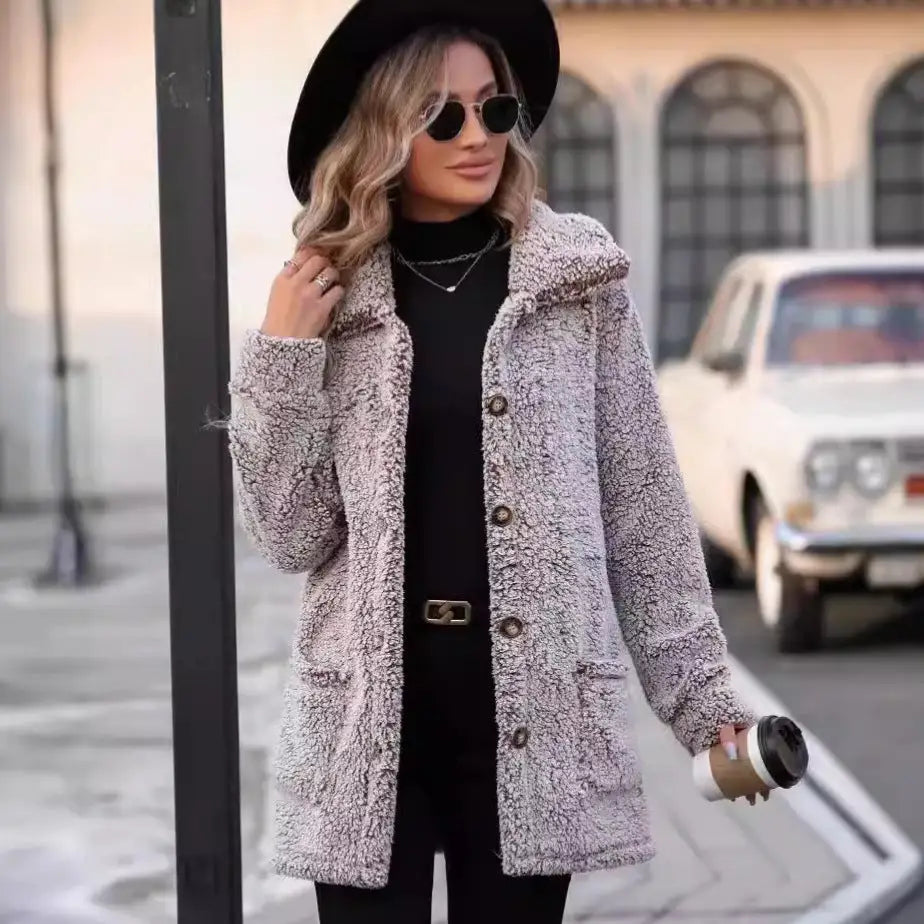 Casual Loose Cardigan Cotton-padded Jacket For Women Beyond Trends Hub