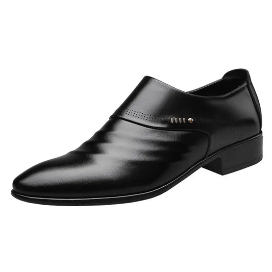 Casual pointed toe shoes men leather shoes men Beyond Trends Hub