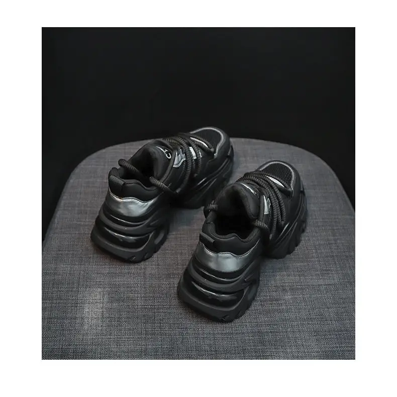 Casual Sneaker Platform Hidden Heel White Shoes Beyond Trends Hub