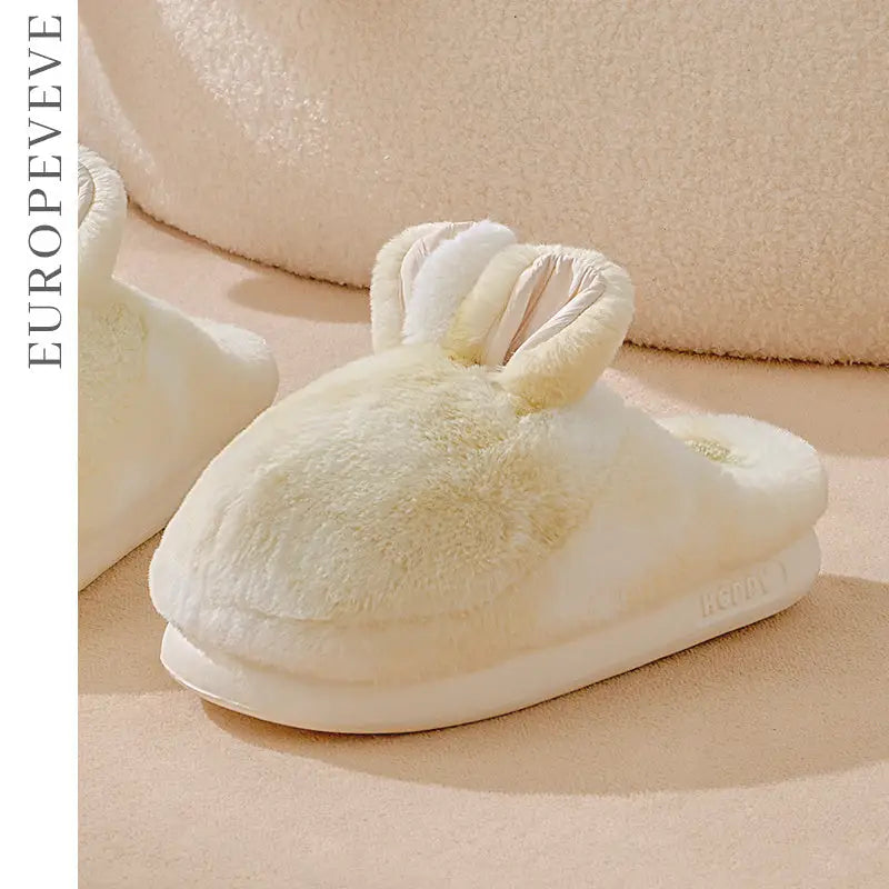 Cat Like Cotton Slippers For Women Autumn And Winter Home And Household Use Beyond Trends Hub
