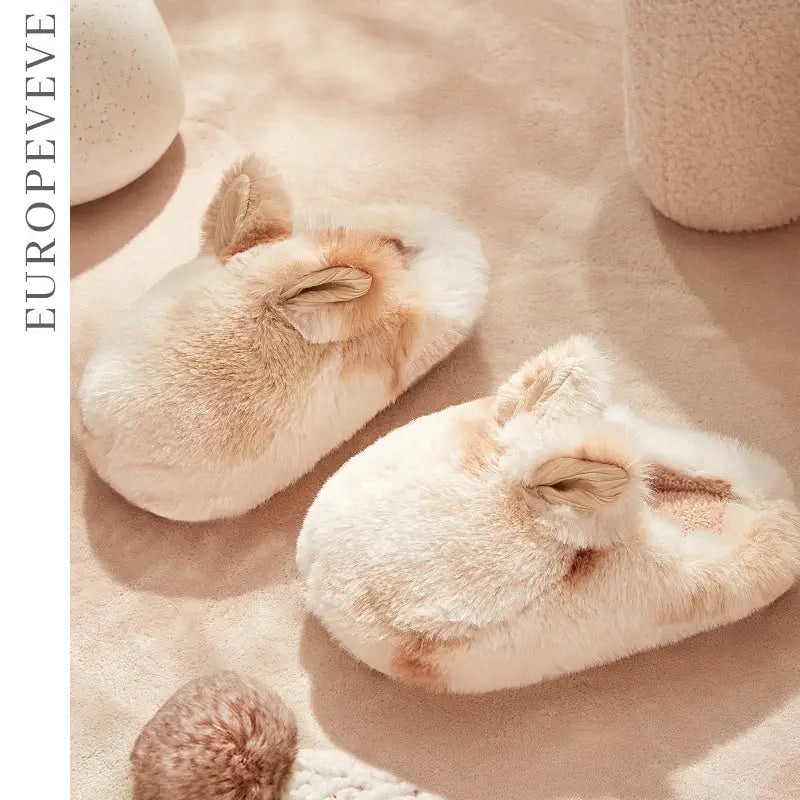Cat Like Cotton Slippers For Women Autumn And Winter Home And Household Use Beyond Trends Hub
