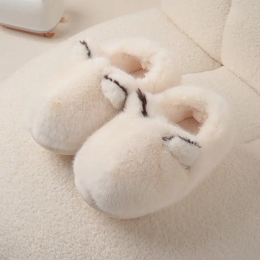 Cat Like Cotton Slippers For Women Autumn And Winter Home And Household Use Beyond Trends Hub