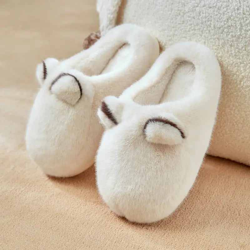 Cat Like Cotton Slippers For Women Autumn And Winter Home And Household Use Beyond Trends Hub
