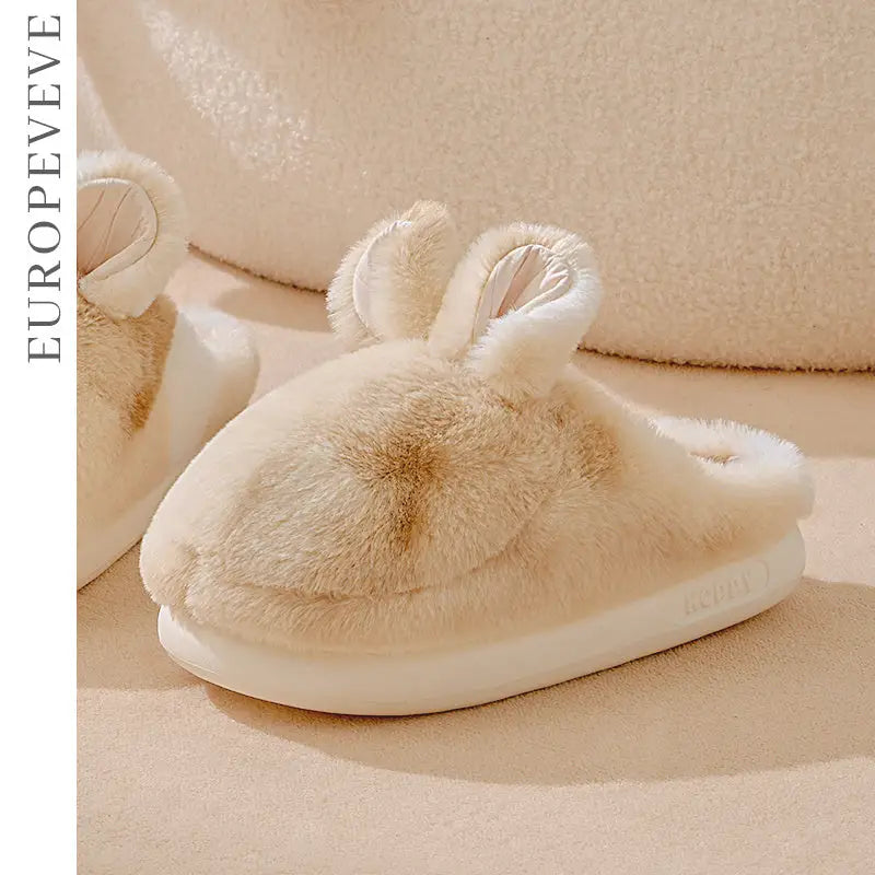 Cat Like Cotton Slippers For Women Autumn And Winter Home And Household Use Beyond Trends Hub