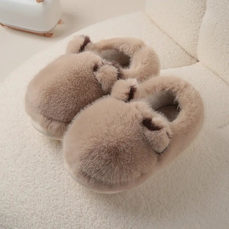 Cat Like Cotton Slippers For Women Autumn And Winter Home And Household Use Beyond Trends Hub