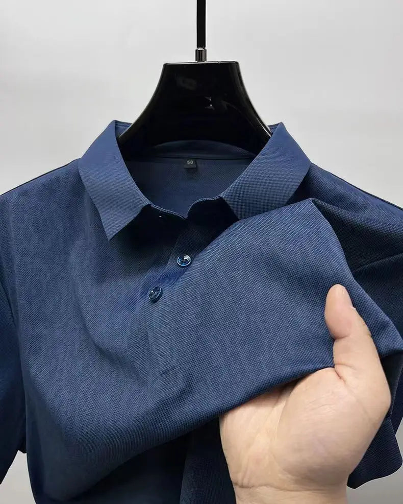 High-end Camouflage Ice Silk Short Sleeve T-shirt Men’s Shirt