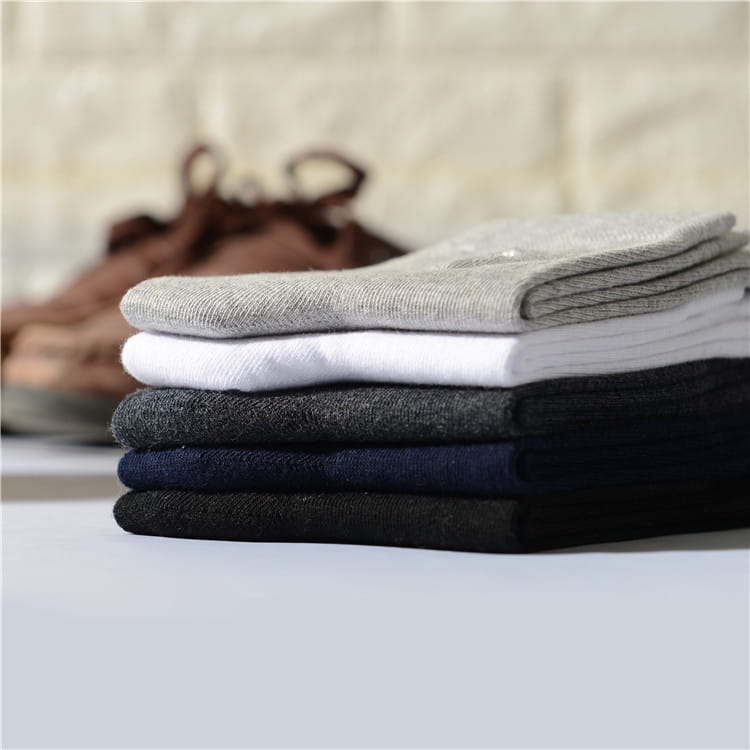 Men’s Socks Four Seasons Pure Cotton Embroidery