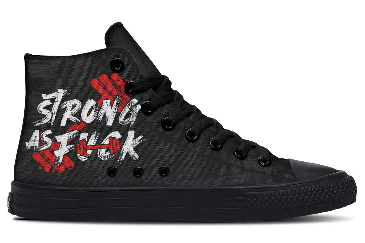 Printed Couple High-top Canvas Shoes