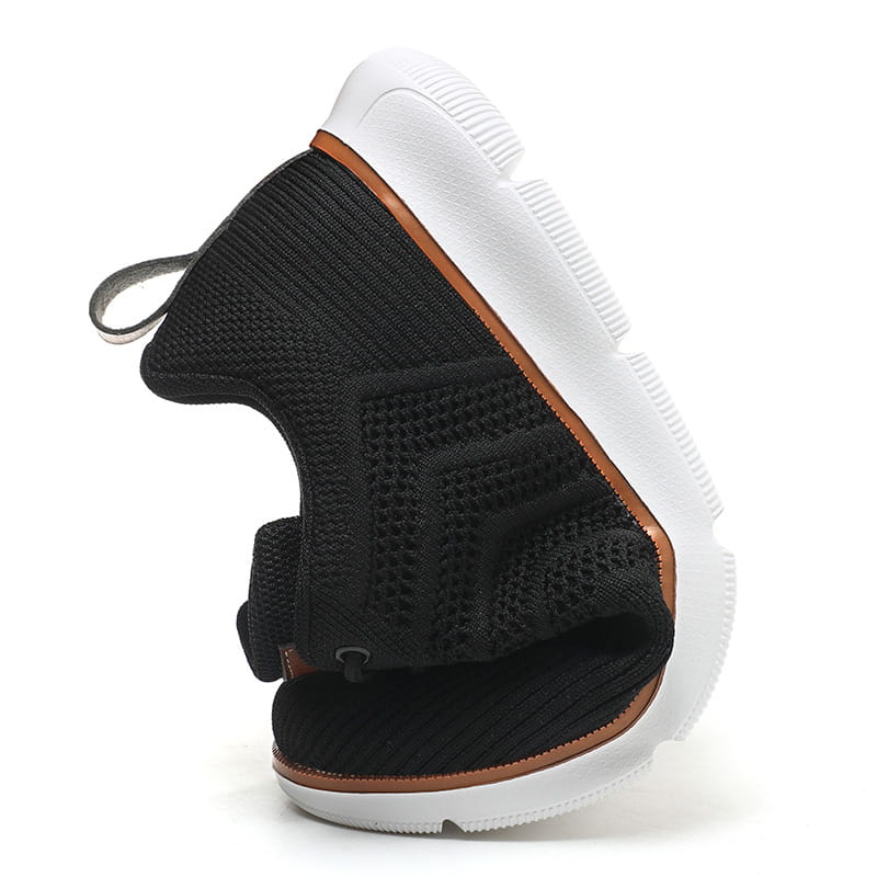 Fashion Lace-up Mesh Sneakers Casual Flying Woven Walking Sports Shoes For Men
