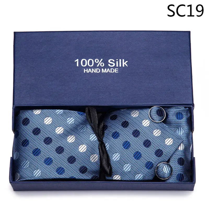 Men’s Tie Gift Box Set Group Business Formal