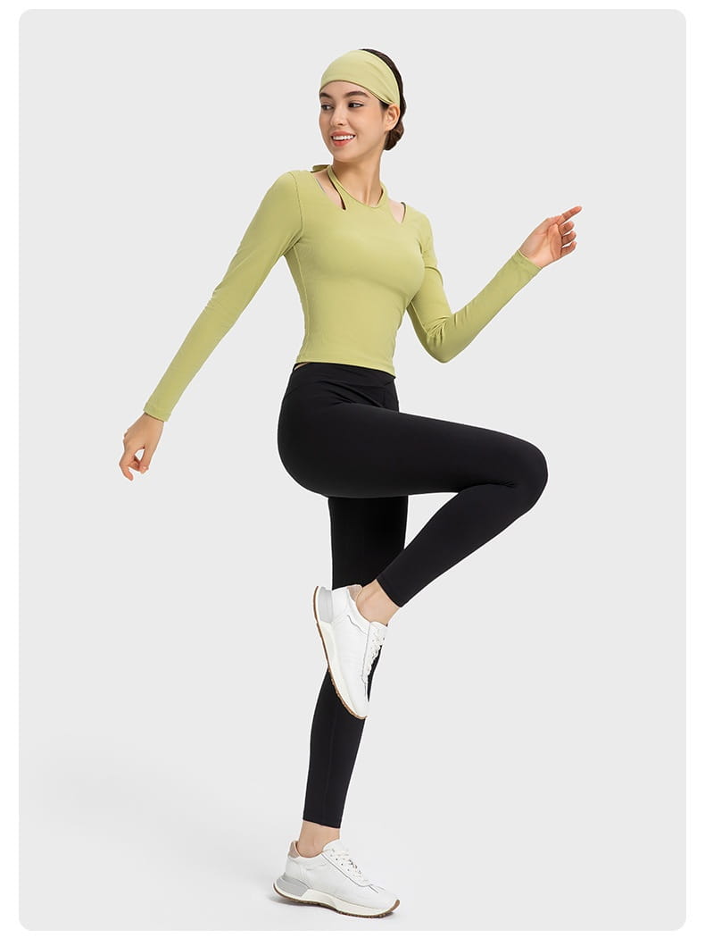 Elastic Waist-tightening U-shaped Beauty Back Yoga Clothes For Women