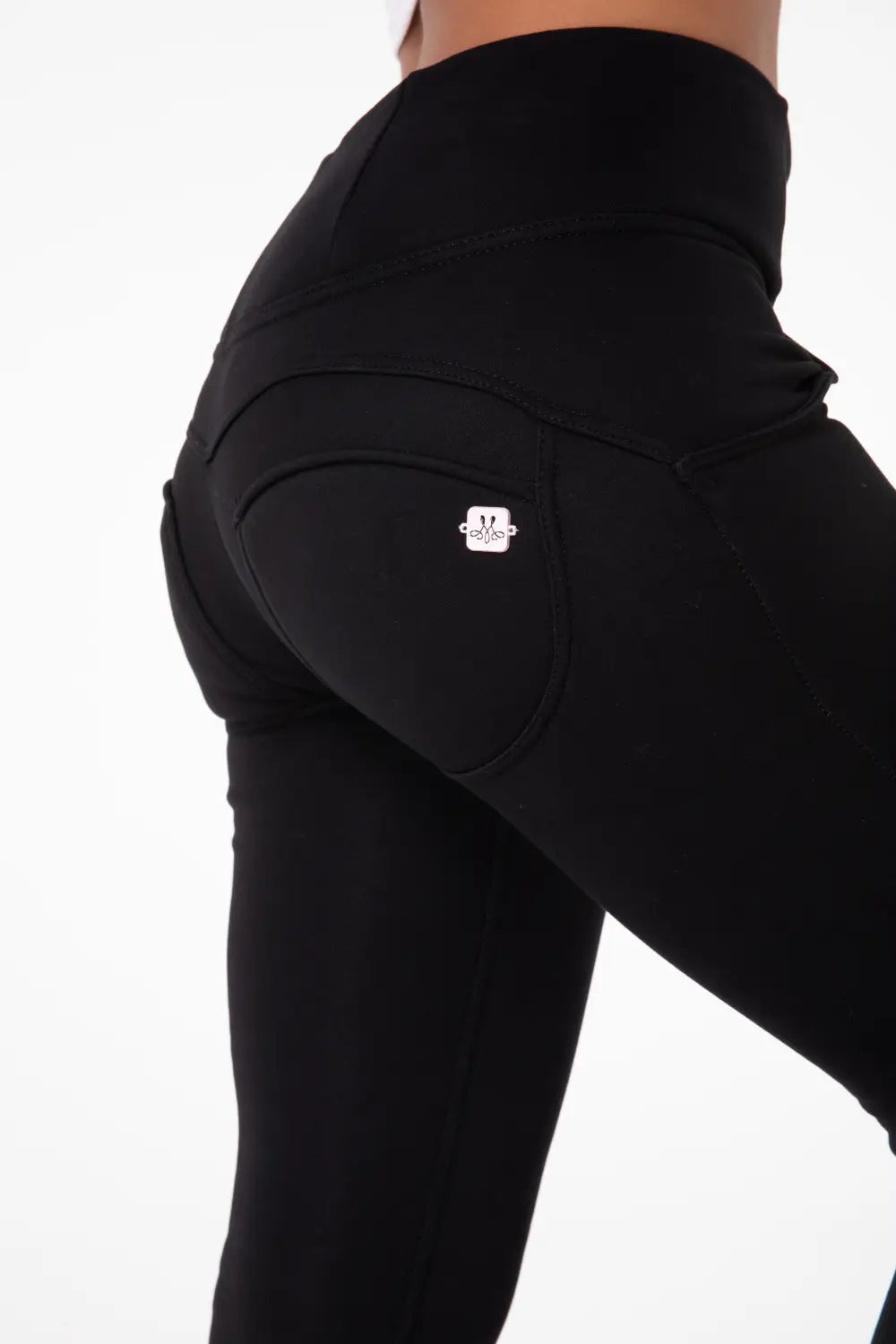Shascullfites Melody Black Thermal Leggings Butt Lifting Winter Pants Fur Inside Women Pants