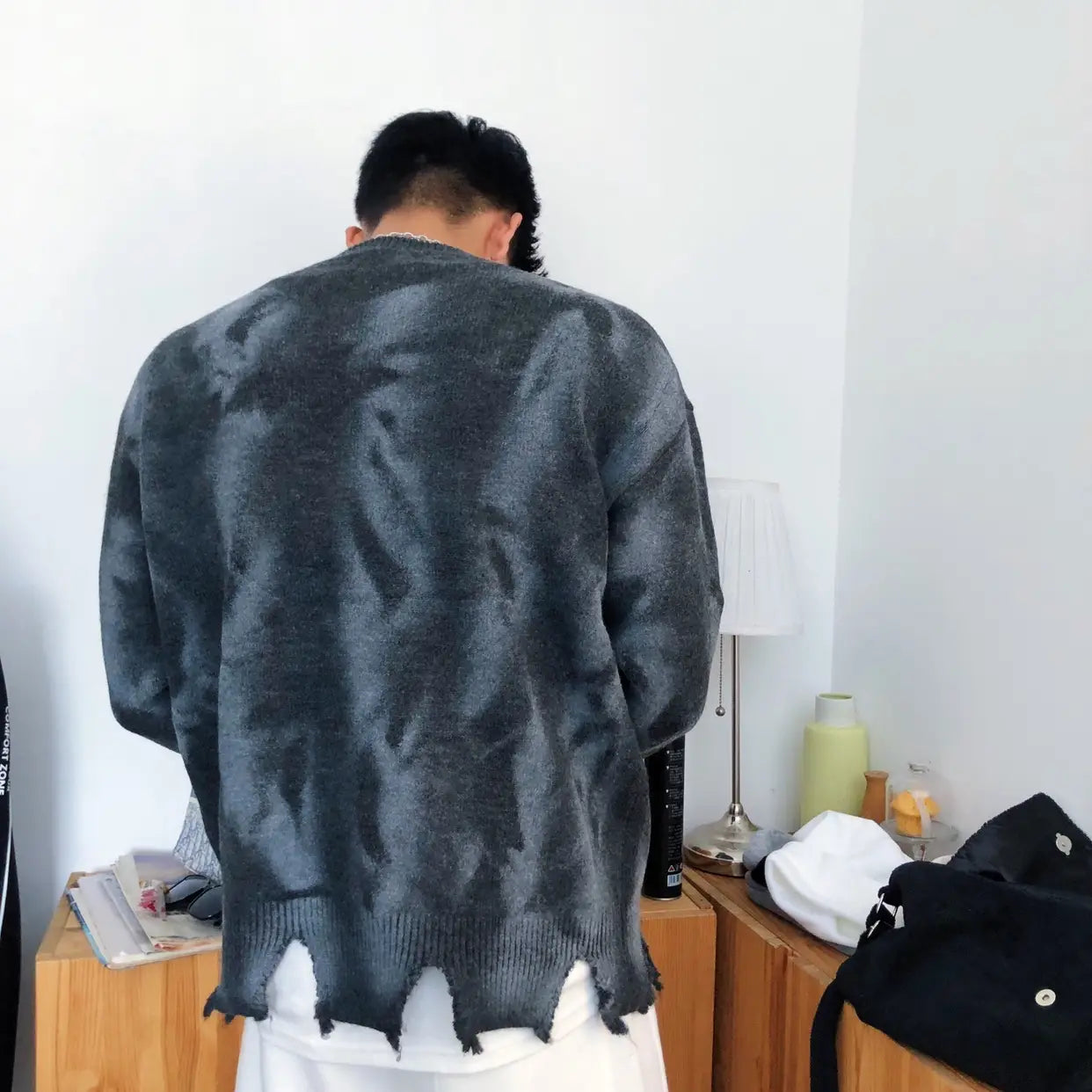 All-Match Retro Simple Stretch Warm Sweater Men