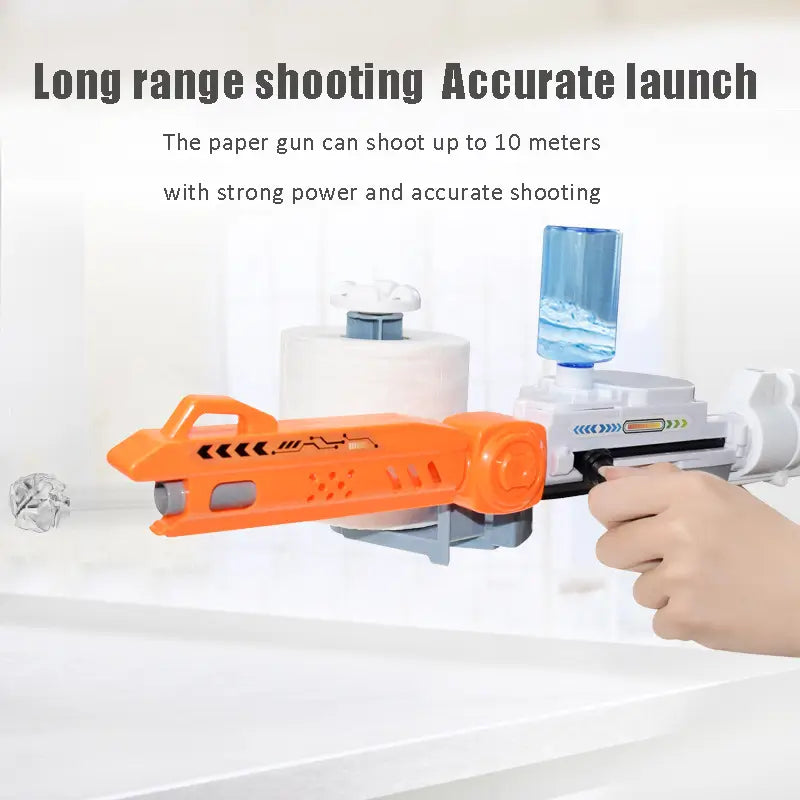 Children’s Toilet Paper Launcher Plastic Toy