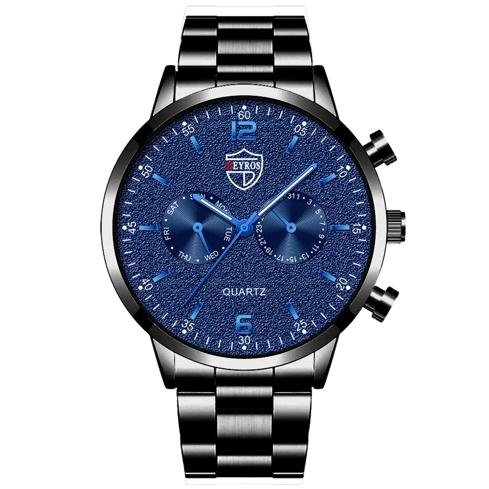 Men’s Calendar Luminous Quartz Watch