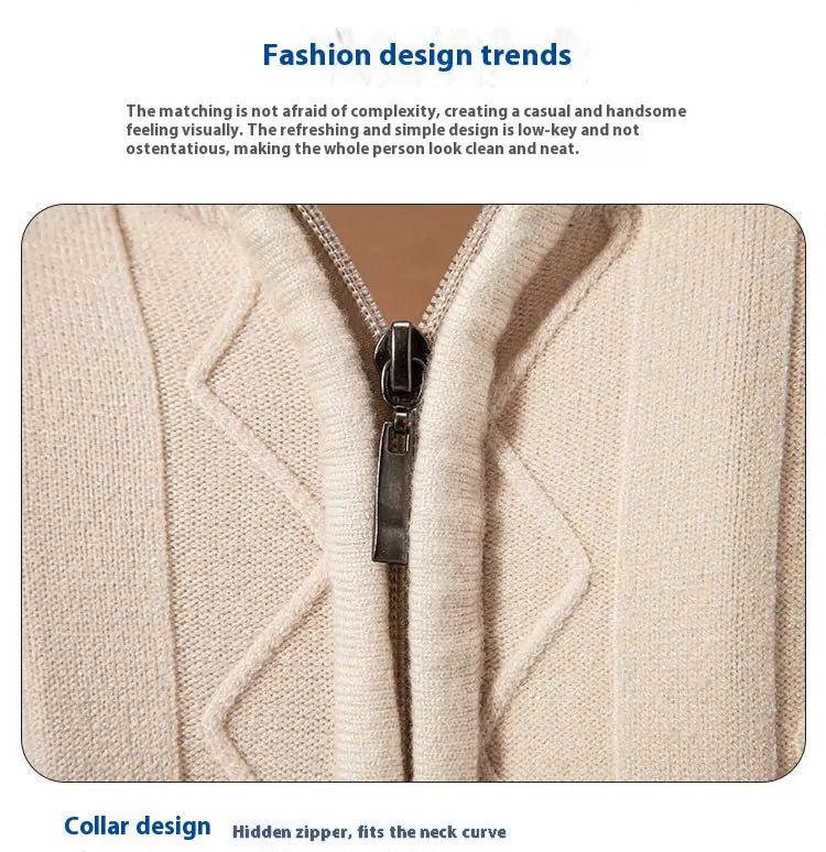 New Casual Autumn And Winter Sweater Knitwear For Men