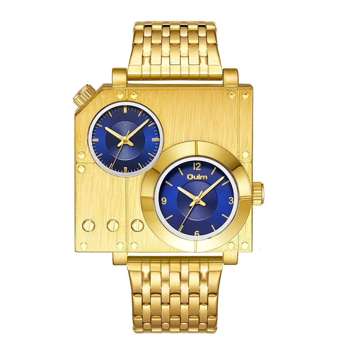 Men’s Square Personality Casual Large Dial Watch