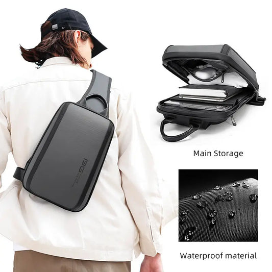 Chest Bag Men's Messenger Bag Lightweight Casual Shoulder Bag Beyond Trends Hub