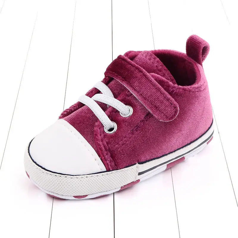 Children’s Canvas Casual Toddler Shoes - Purple / 11cm