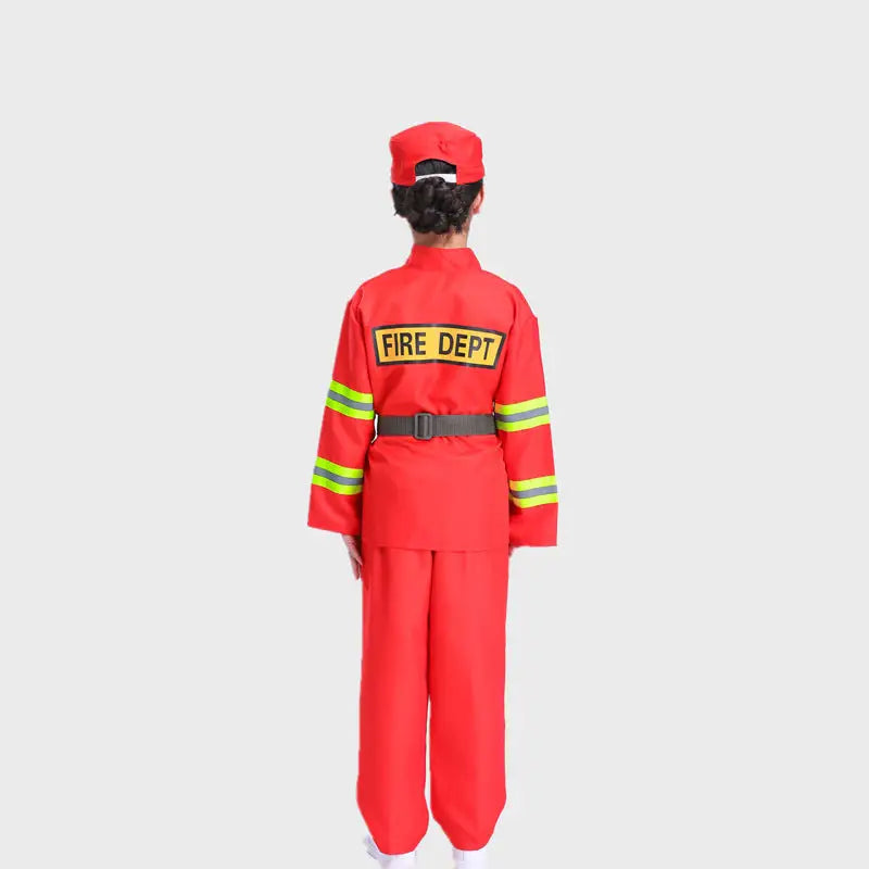 Children's Firefighting Uniforms Drill Clothes Activity Clothing - Beyond Trends Hub 