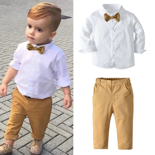 Children’s long shirt and trousers formal wear