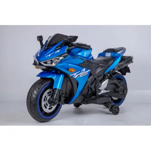 Children’s Motorcycle 12V - Blue - 5